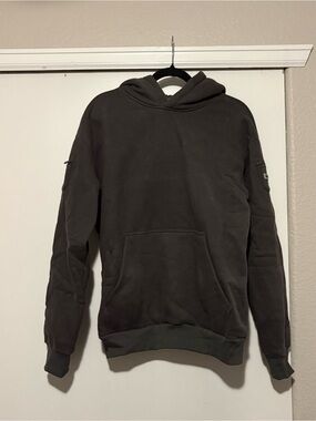 Hooded Pullover Sweatshirt - Charcoal